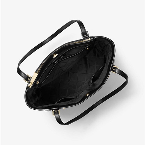 Michael Kors Limited Edition Megan Large Mixed-Media Leather Tote Bag - Picture 4 of 12